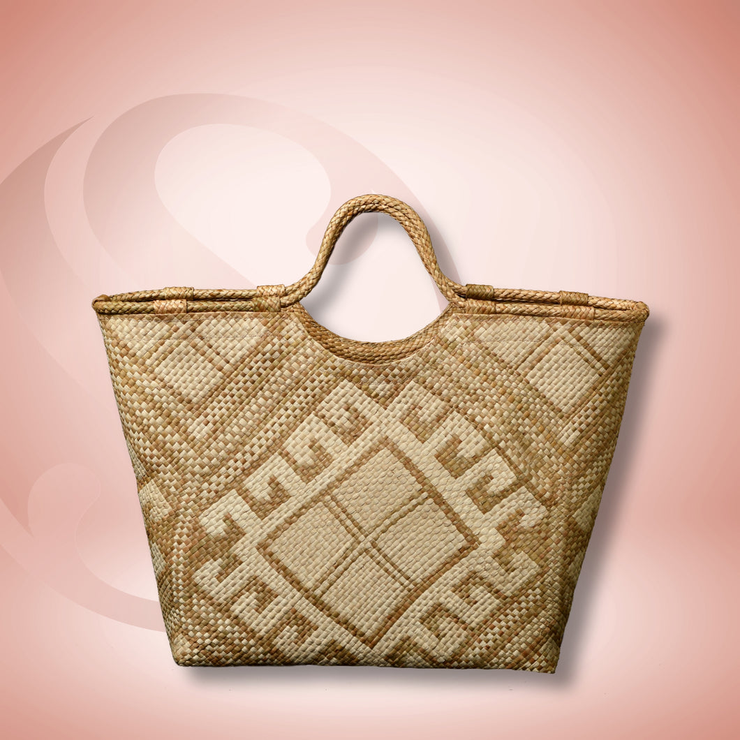 Banig Tote Bag |  PINTADOS Basket Style