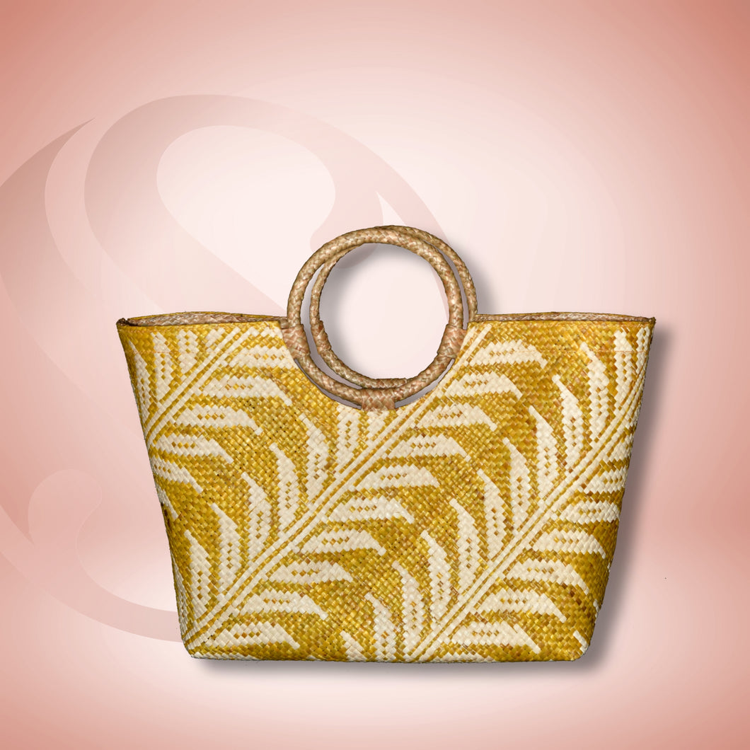 Banig Tote Bag | PALASPAS with Round & Square Handle