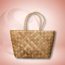 Load image into Gallery viewer, Banig Tote Bag | BIG WEAVE Shopper Style &amp; Square Handle
