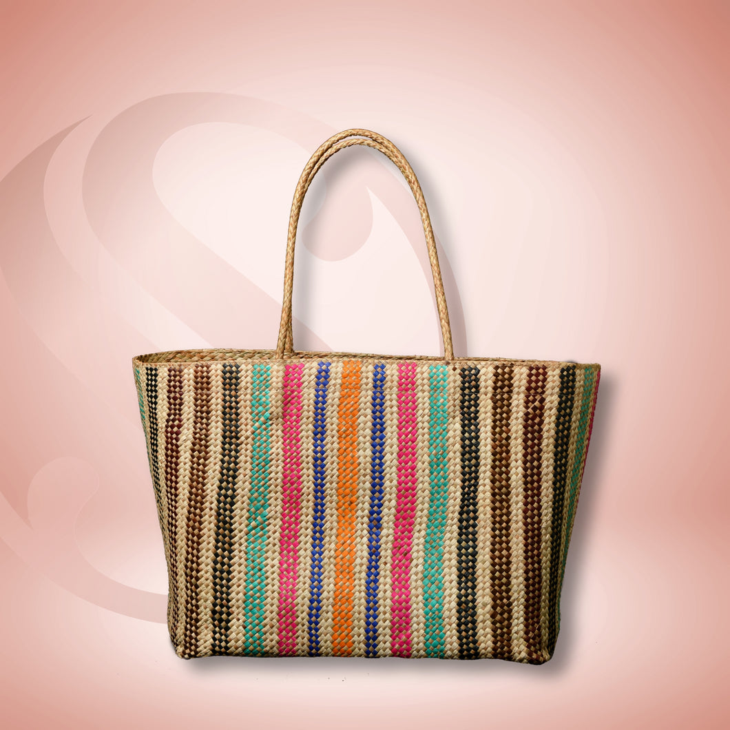 Banig Tote Bag | SPECTRUM Shopper Style & Square Handle