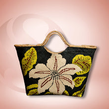Load image into Gallery viewer, Banig Tote Bag |  WALING-WALING Shopper, Basket Style &amp; Square Handle
